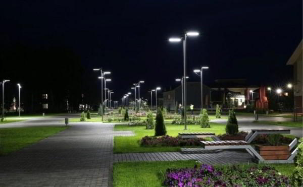 Проектирование освещения парка, сквера