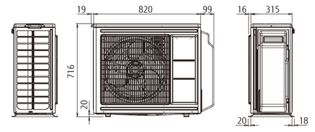 Fujitsu Free match  AOYG18KBTA3