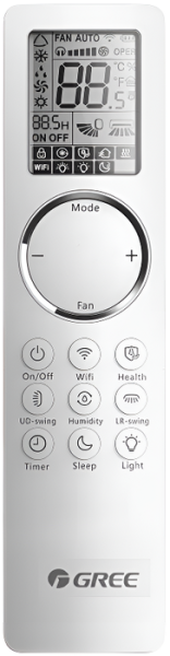 Gree Airy GWH12AVCXD-K6DNA1A(white)