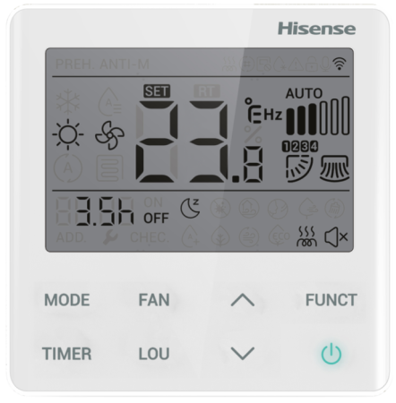 Hisense Heavy EU AUD-48UX4REH8/AUW-48U6RN8 Wi-Fi