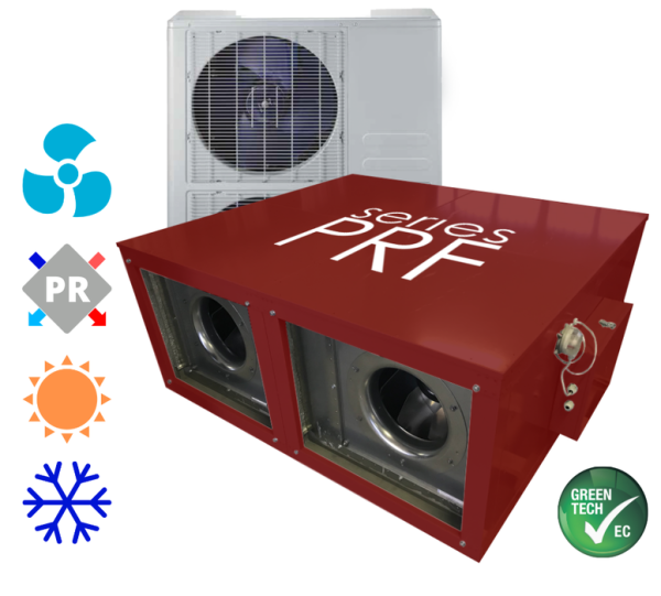 MIRAVENT PRF 1500 W (с водяным калорифером)