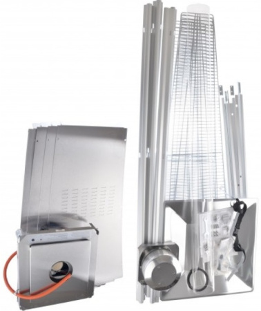 Stalleh Pyramid x 4 Steel